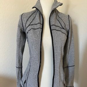 Two Lululemon Athletica Hoodie Type Zip-up Jackets